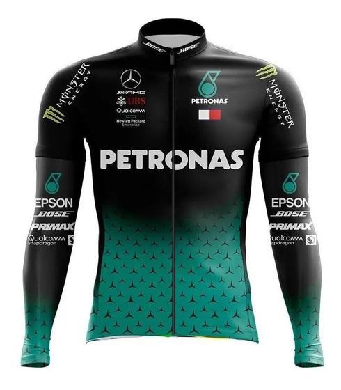 Imagem de Camisa Manga Longa Petronas Ciclista Mtb Dry Fit