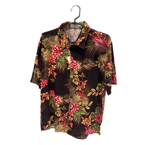 Imagem de Camisa Masculina Floral Florida Estampada Manga Curta 