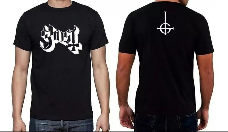 Imagem de Camisa Masculina Ghost Banda Bc Rock Camiseta 100% Algodão
