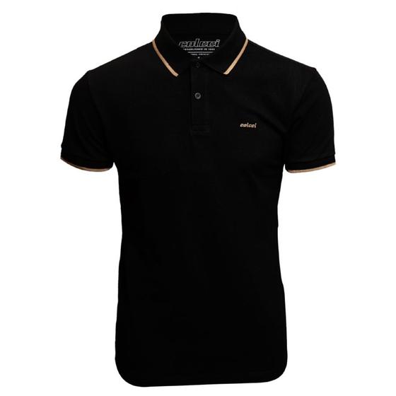 Imagem de Camisa Masculina Gola Polo Colcci Com Detalhe Malha Piquet