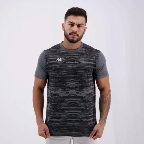 Camisa Masculina Kappa Training Jenner Oficial Menor preço em Camisa Masculina Kappa Training Jenner Oficial