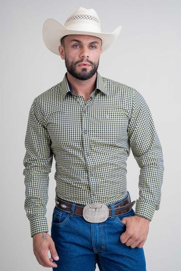 Imagem de Camisa Masculina Manga Longa - Select - Cal520 - Xadrez