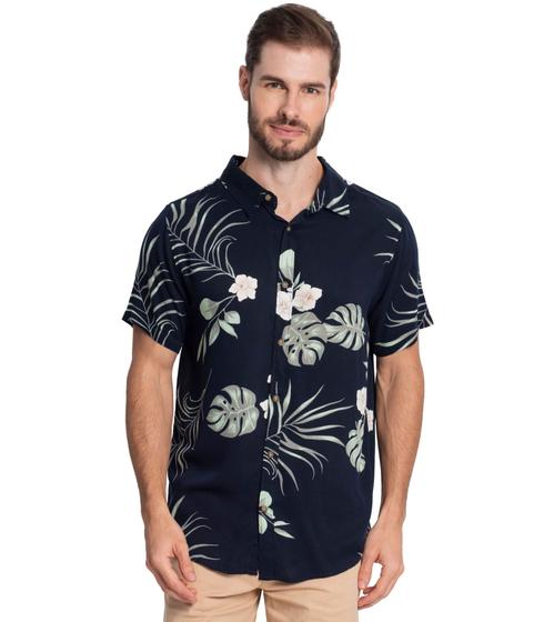 Imagem de Camisa Masculina Nature Viscose Diametro Azul