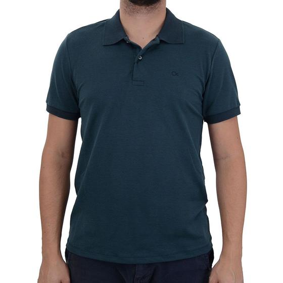 Imagem de Camisa Masculina Ogochi Polo Casual Slim Verde - 0074940