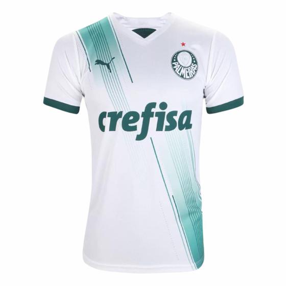 Imagem de Camisa Masculina Palmeiras Away II Torcedor 2023 Branco