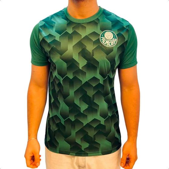 Imagem de Camisa Masculina Palmeiras Palestra Sobretom Verde SPR