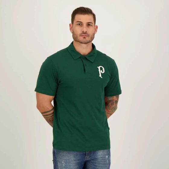 Camisa Masculina Palmeiras Polo Palestra Verde Menor preço em Camisa Masculina Palmeiras Polo Palestra Verde