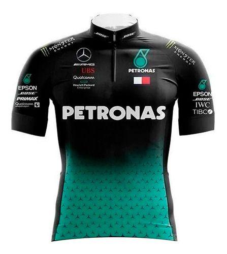 Imagem de Camisa Masculina Petronas Ciclismo Roupa Ciclista Mtb Bike