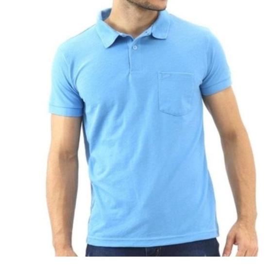 Imagem de Camisa Masculina Polo Com Bolso Estilo Elegância Polo Field