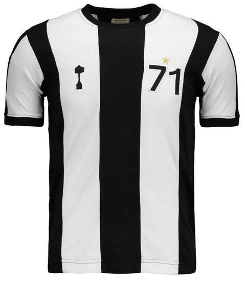 Imagem de Camisa masculina retrô 1971 atletico mineiro 100% algodão