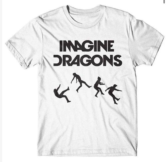 Imagem de Camisa Masculina Show Imagine Dragons Mercury - Camiseta 100% Algodão