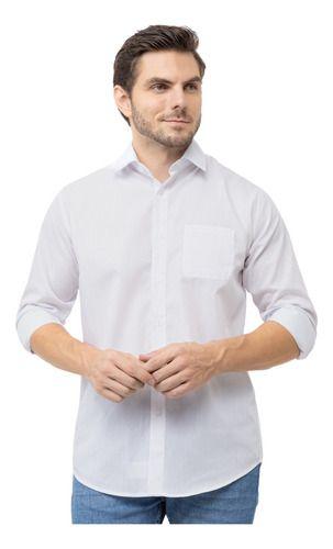 Imagem de Camisa Masculina Social Lisa 