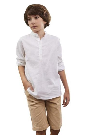 Imagem de Camisa Menino Bata em Viscolinho Ópera Kids