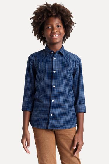 Imagem de Camisa mini tp ml xadrez vichy