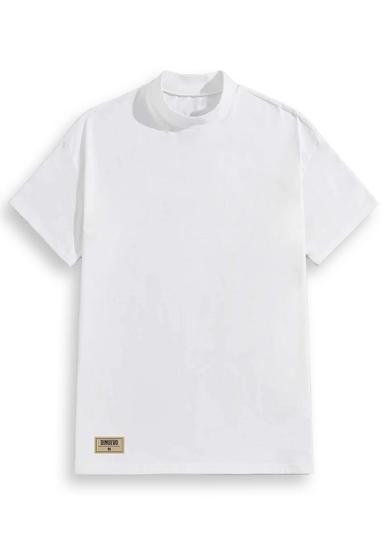 Imagem de Camisa Oversized Gola Alta Streetwear White DNV