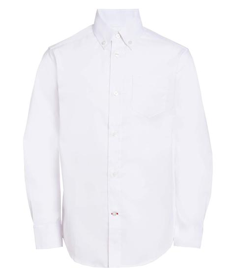 Imagem de Camisa Oxford Tommy Hilfiger para Menino - Manga Comprida, Branca, Tamanho 7