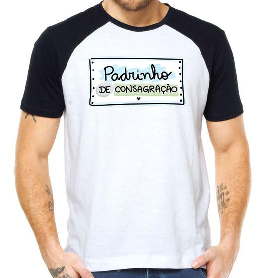 Imagem de Camisa padrinho de consagração camiseta dindo presente