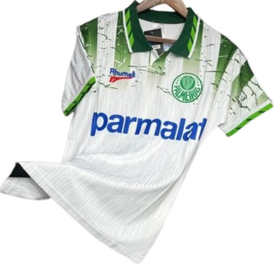 Imagem de Camisa Palmeiras Away 1996 - Versão Retro  escudo slogan Bordados