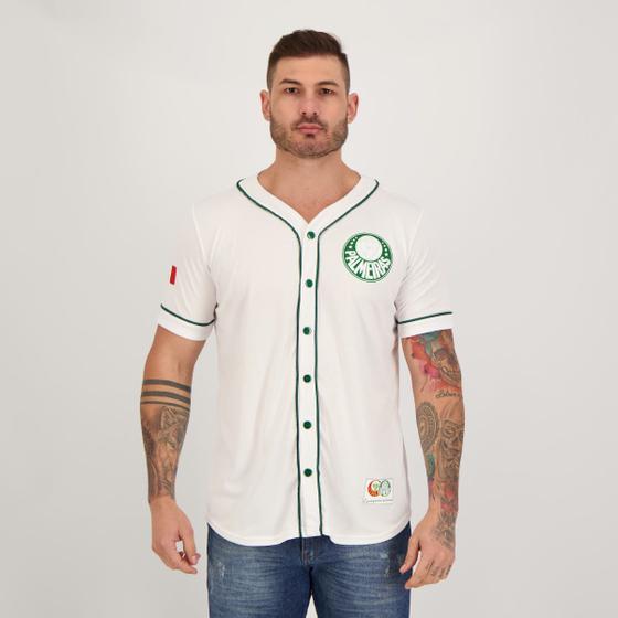 Imagem de Camisa Palmeiras Baseball Branca