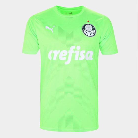 Camisa Palmeiras II 23/24 s/n Goleiro Puma Masculina Menor preço em Camisa Palmeiras II 23/24 s/n Goleiro Puma Masculina