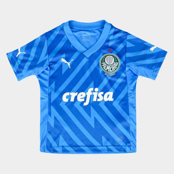 Imagem de Camisa Palmeiras Infantil I 24/25 s/n Goleiro Puma