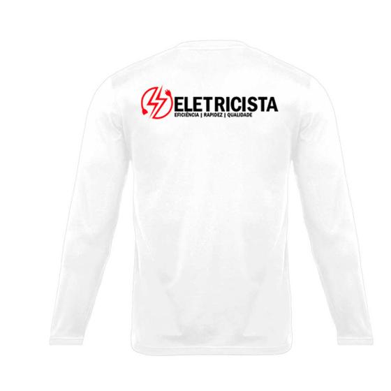 Imagem de Camisa para Eletricista Camiseta de Trabalho Uniforme Profissional Autônomo