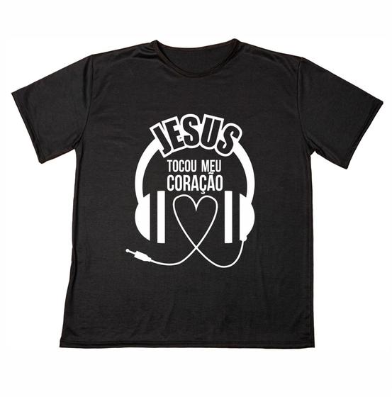 Imagem de Camisa Personalizada Jesus Coração Evangelico Igreja  Plus size