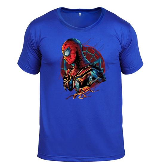 Imagem de Camisa Personalizado Homem Aranha Vingadores Adulto 100% Algodão