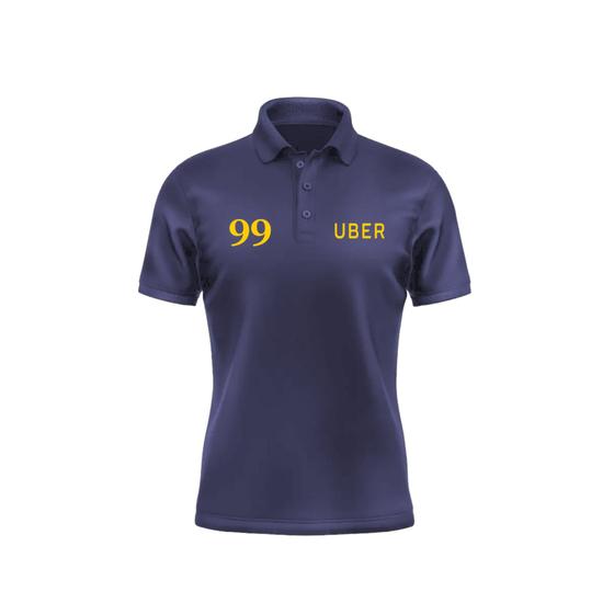 Imagem de Camisa Polo 99 uber Uniformes Masculino Malha Piquet