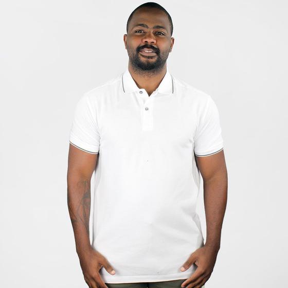 Imagem de Camisa Polo Aramis Básica 4 Frisos Branco