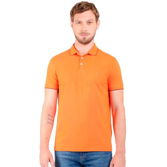 Imagem de Camisa Polo Aramis Classic In24 Laranja Papaya Masculino