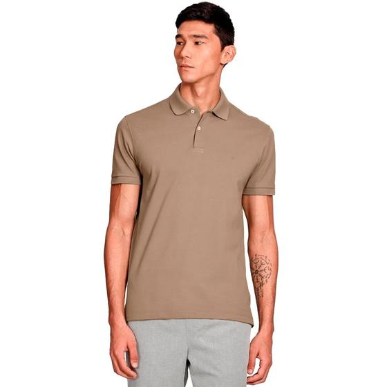 Imagem de Camisa Polo Aramis Piquet Basic Ve25 Caqui Natural Masculino