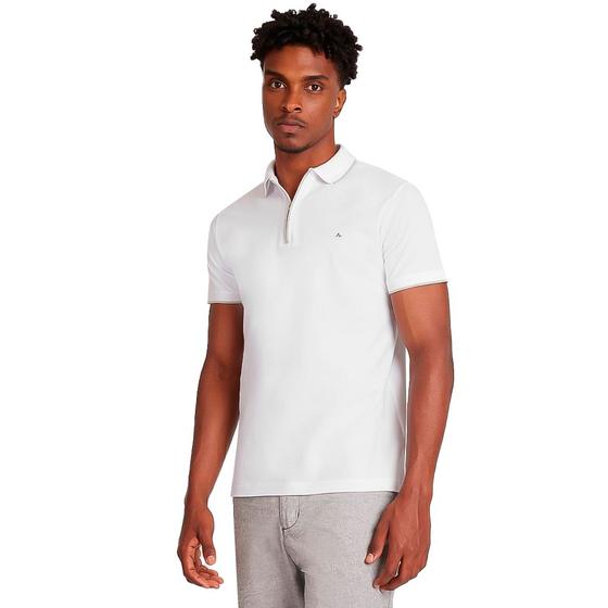 Imagem de Camisa Polo Aramis Zip VE24 Branco Masculino