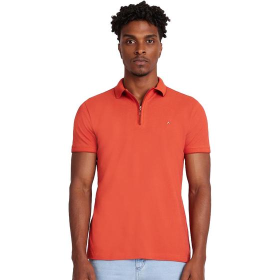 Imagem de Camisa Polo Aramis Zip VE24 Laranja Masculino