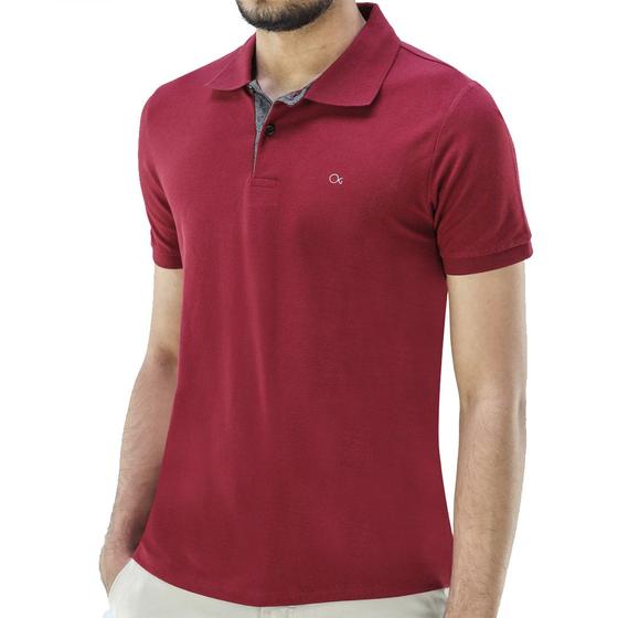 Imagem de Camisa Polo Básica Essencial Slim Masculina Ogochi - 7490001