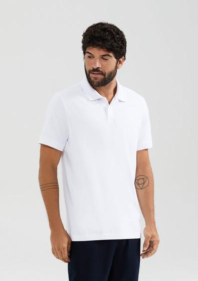 Imagem de Camisa Polo Básica Masculina Manga Curta Pima