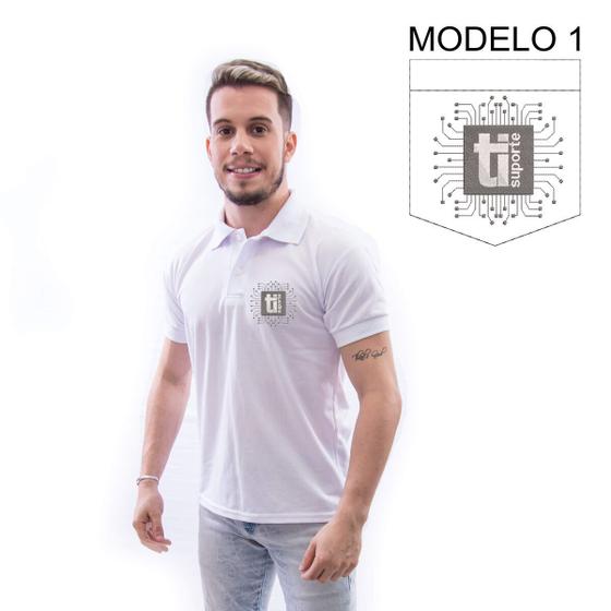 Imagem de Camisa Polo Bordado Profissão Tecnologia da Informação