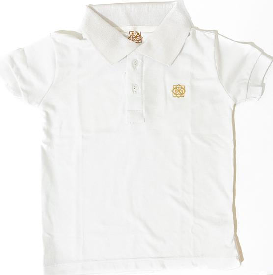 Imagem de Camisa Polo Branca Le Marques Infantil Menino Tamanho 12