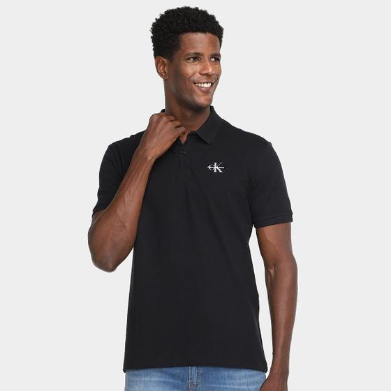 Menor preço em Camisa Polo Calvin Klein Logo Masculina