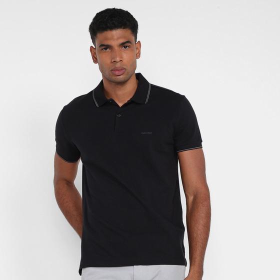 Imagem de Camisa Polo Calvin Klein Regular Básica Masculina