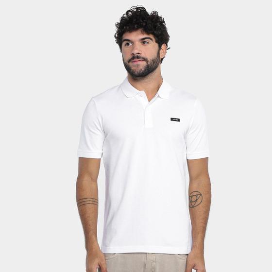 Imagem de Camisa Polo Calvin Klein Slim Em Piquet Masculina