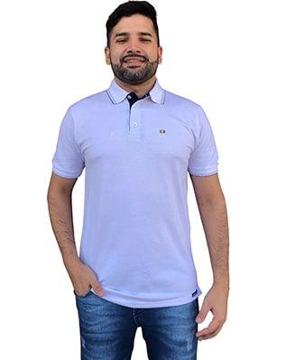 Imagem de Camisa Polo com bandeira e Detalhe na gola