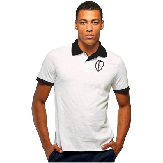 Imagem de Camisa Pólo Comemorativa 1913 Corinthians Retrô Masculina