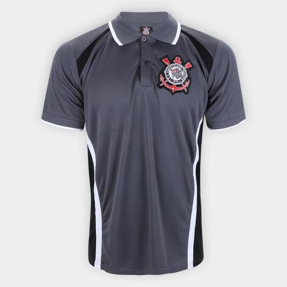 Camisa Polo Corinthians Dry Butler Masculina Menor preço em Camisa Polo Corinthians Dry Butler Masculina
