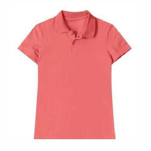 Imagem de Camisa Polo Feminina Baby Look Piquet Poliéster