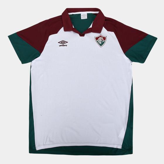Camisa Polo Fluminense 23/24 Viagem Umbro Masculina Menor preço em Camisa Polo Fluminense 23/24 Viagem Umbro Masculina