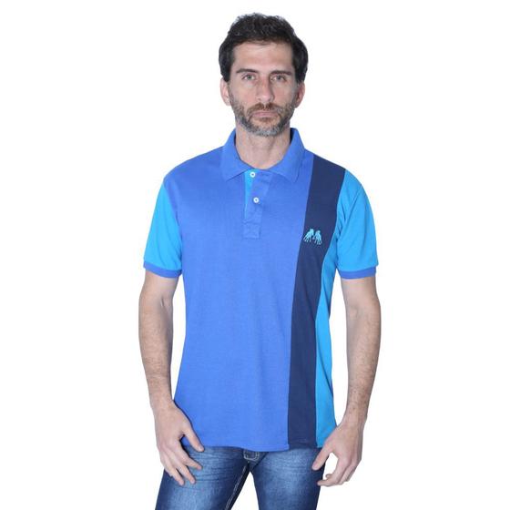 Imagem de Camisa Polo Hipica Polo Club Recortada Faixa Estilo