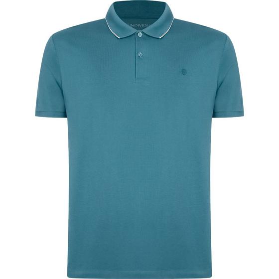 Imagem de Camisa Polo Individual Basic Regular Ou24 Azul Masculino