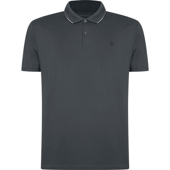 Imagem de Camisa Polo Individual Basic Regular Ou24 Cinza Masculino