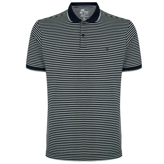 Imagem de Camisa Polo Individual Piquet Tinto Ve25 Verde Masculino